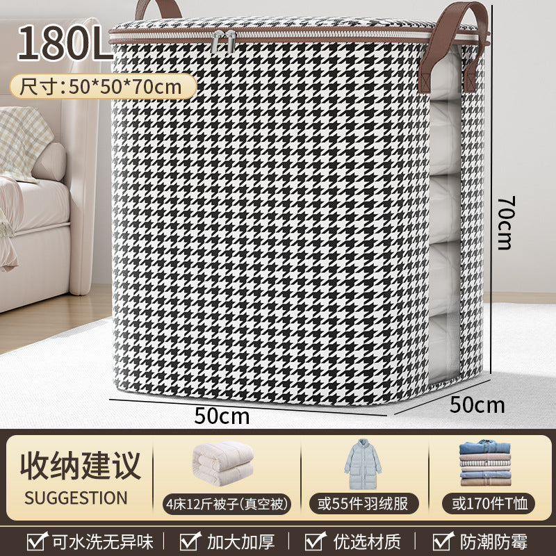 Quilt storage bag Household wardrobe Large capacity clothes Quilt finishing bag Clothes moving packing bag Wholesale