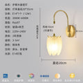 New arrivalaccessible luxury crystal wall lamp classy modern living room background wall restaurant corridor staircase master bedroom bedside wall lamp