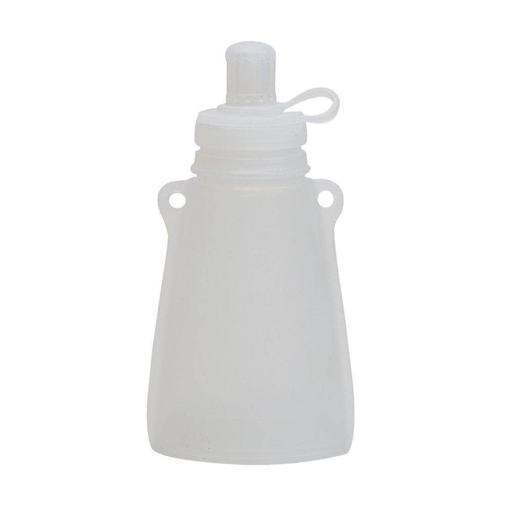 hot-selling baby portable milk storage bag food grade silicone puree bag feeding tableware food supplement bag factory wholesale
