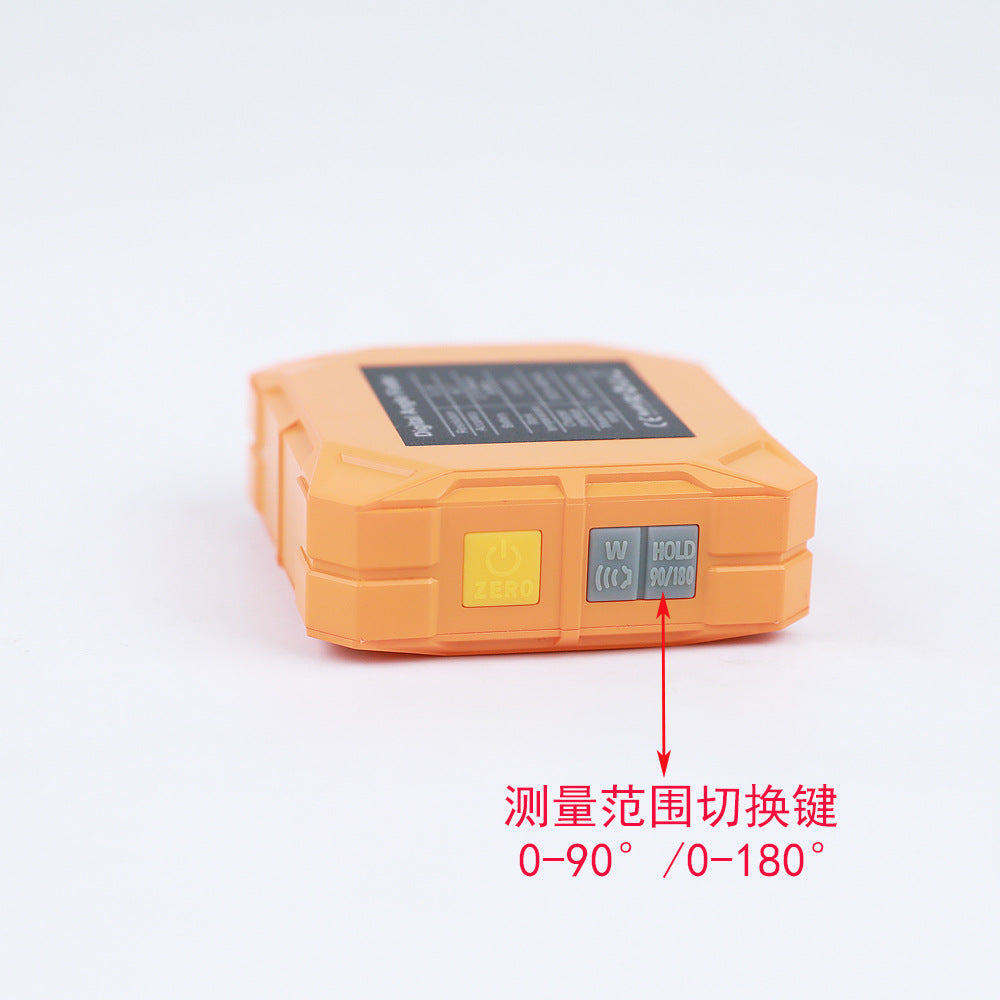 JAVIER four-sided magnetic digital display tilt box 0-180 ° LCD screen display angle meter tilt meter level meter