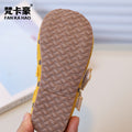 Vancahao girls' leather shoes -  autumn new collection: children's country style polka dot soft sole princess shoes, baby flats