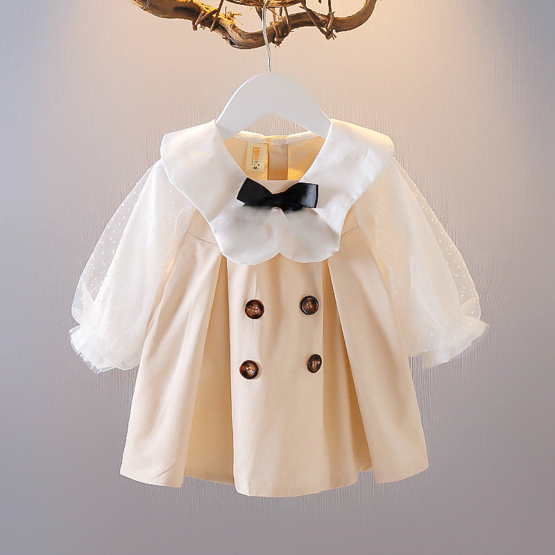 Baby girl dress - spring/autumn chic - kids' first birthday dress - little girl princess dress - spring collection