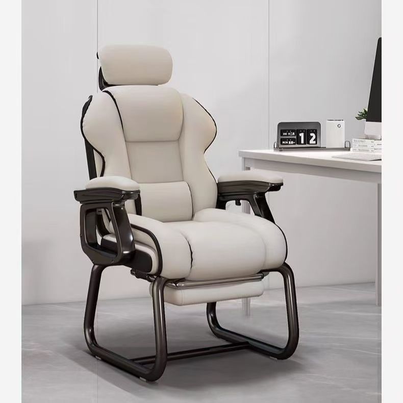 Gaming chair - comfortable ergonomic office chair for home use, back support, reclining, height adjustable computer chair