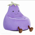 Avocado kids backrest sofa bean bag chair lazy sofa living room casual bedroom kids reading cartoon stool