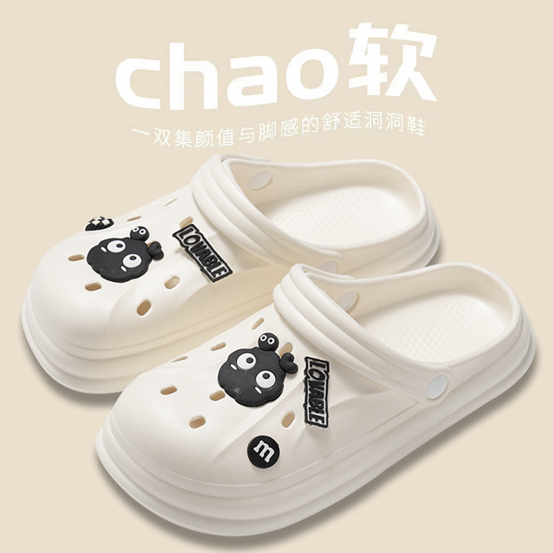 Men's "cloud slides" clogs - 2024 new beach sandals, anti-slip, odor-resistant, eva slippers for couples, women's summer outdoor wear