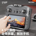 t3p drone 4.5inch - large screen hd aerial photography, optical flow positioning, obstacle avoidance, extended flight time remote control aircraft
