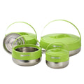 Food warmer containerexport cross-border hot selling 4pcs 2l-4l-6l-10l persimmon-shaped insulated rice