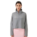 Summer short hidden hood windbreaker women's waterproof lightweight quick-dry breathable outdoor sports jacket d25006