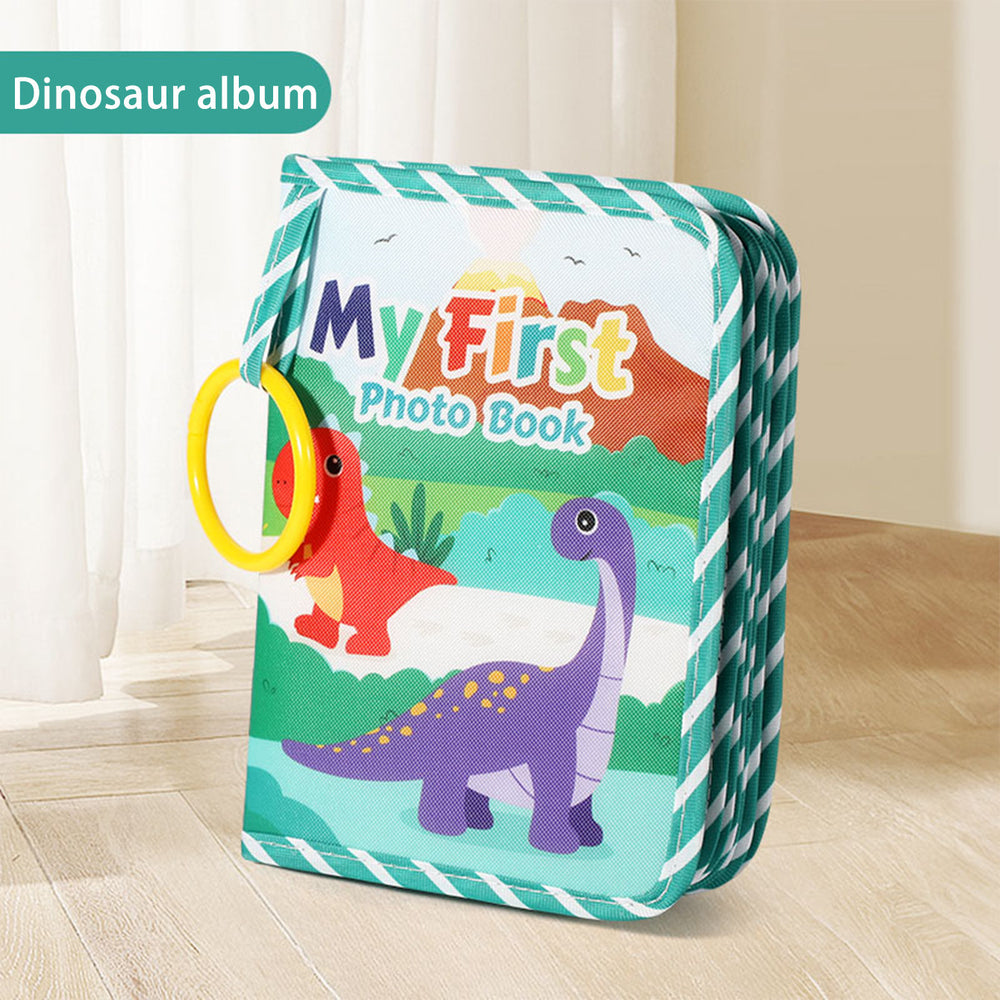 bestseller: baby cloth book - a baby's first photo album, educational early learning interactive toy, newborn keepsake