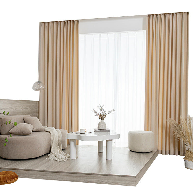 Australian cashmere velvet blackout curtains - bedroom velvet, premium french style, shaoxing keqiao curtain fabric wholesale