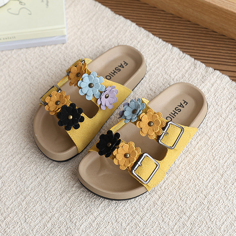 Sense of design thick sole birkenstock shoes fashioneasiest for match slippers women's summer outwear shoes new arrival seaside beach open toe sandals