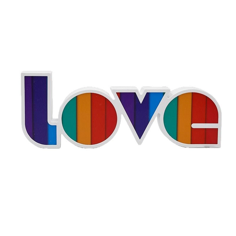 New LED creative love letter light, Valentine's Day marriage proposal confession arrangement light box, Symphony series ornament light