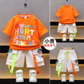 Boys' summer outfit set:  new stylish designs for baby boys and girls - short-sleeve t-shirts, wholesale children's summer clothing