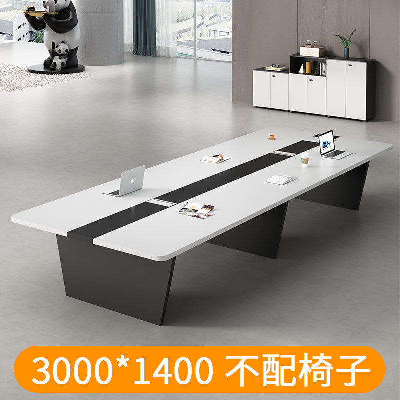 Saint-li conference table - modern minimalist executive desk and chair set - premium office conference table and meeting room furniture