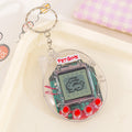 foreign trade electronic pet machine handheld virtual pet machine game console electronic toy game console keychain