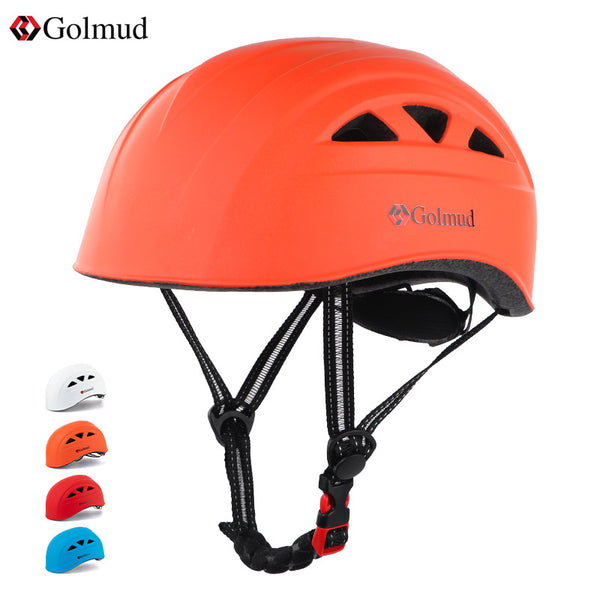 Rock climbing helmet Outdoor mountaineering Climbing Downhill Rescue Equipment Outdoor Sports Cycling Creek Tracking Helmet GM735