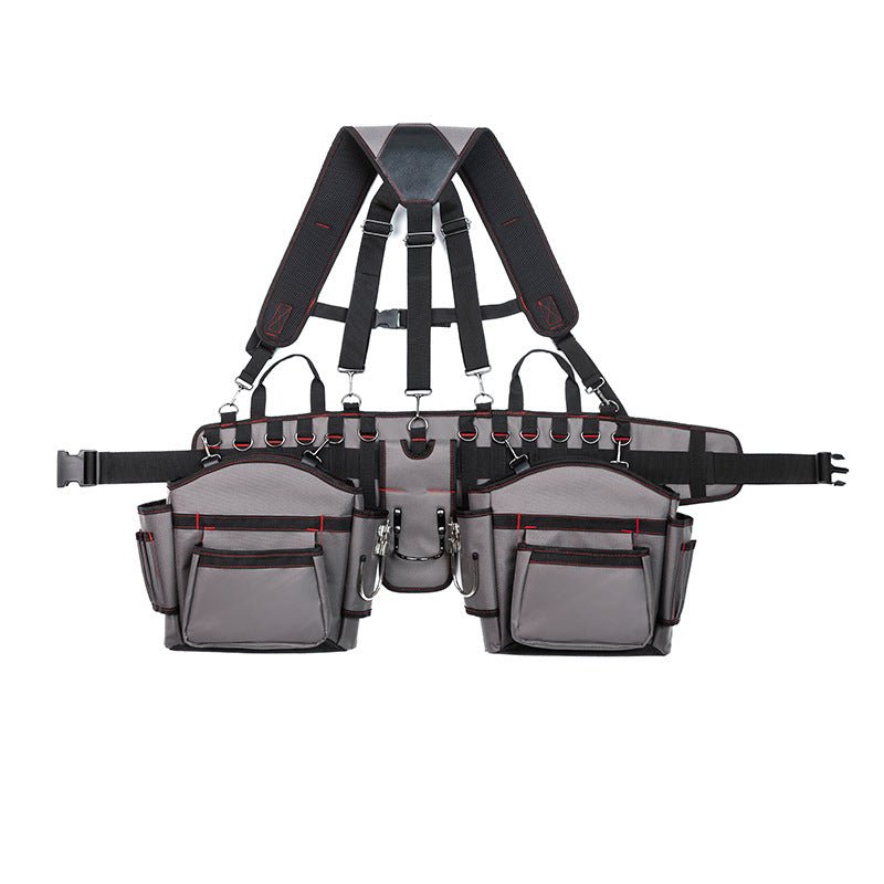 Spot Kits Heavy Tools Fanny Pack Thickened Oxford Fabric Strong and Durable Woodworking Electrical Hardware Tool Storage