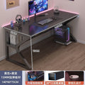 Perforated board e-sports table desktop computer table bedroom for home desk student study desk bookshelf all-in-one table