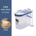 Household rice bucket insect-proof and moisture-proof sealed rice jar 10kg covered kitchen rice storage box flour rice storage box