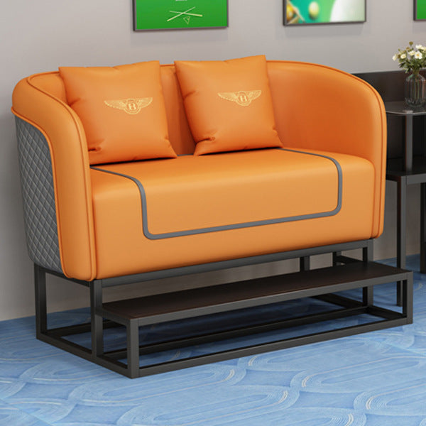 Self-service billiard room rest area viewing chair table tennis hall special viewing sofa classy billiard club casual