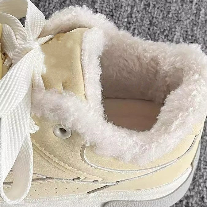 New chinese style easiest for matchchic shoes sneakers for women 2026 spring & fallnew arrivalthick solewhite shoes dopamine bread shoes