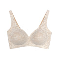 fashionplus size seamless bra without wire jelly glue breathable push-up plaidplus size intimates