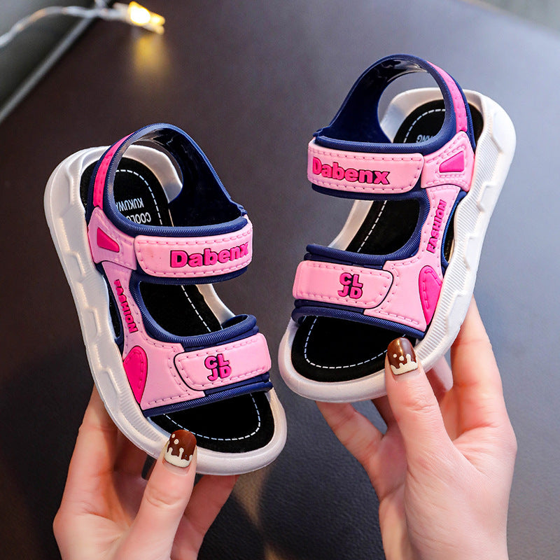 Girls' sandals - summer  new collection: soft sole, non-slip, stylish princess sandals for toddlers, little girls, and big girls - perfect for the beach!