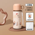 Leisure cup puppy coffee 450ml double drink lid