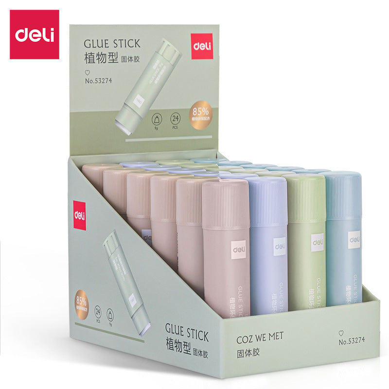Deli 53274 Solid Glue Plant Formula Solid Glue Student Handmade Glue Stick DIY Solid Glue Stick Wholesale