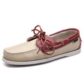 Casual leather shoes men's low ankle fashion sailing shoes men's wading versatile flats classic handmade stitching cross-border men's shoes