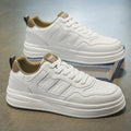 Men's shoes 2025 new winter breathable versatile casual skate shoes trendy athletic shoes high-end white sneakers student shoes