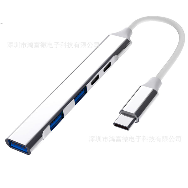 5-In-1 docking station type-c to usb hub hub docking station PD100W splitter usb expander