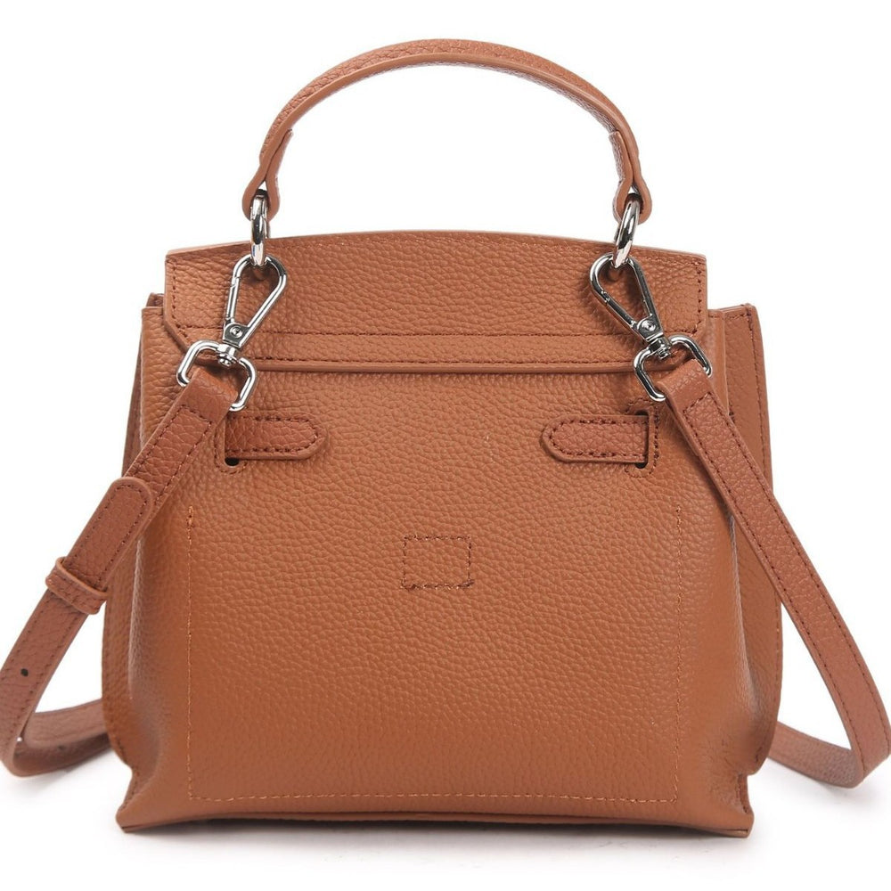 First layer cowhide kelly bag 2024 cross-border new arrival women's bag fashioneasiest for matchretro bag shoulder crossbody genuine leather bag