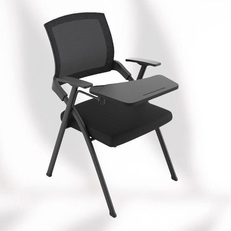 Training folding chair backrest with table board conference room training table and chair all-in-one stool foldable office chair training chair