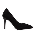 Black stiletto heels for women, pointed toe, spring 2024 new arrival, elegant dress shoes, professional commute, comfortable work shoes