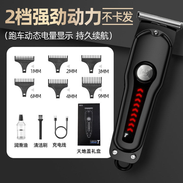waterproof professional electric hairdresser fast charging oil head hair salon bald electric clipper for home hairdressing clipper