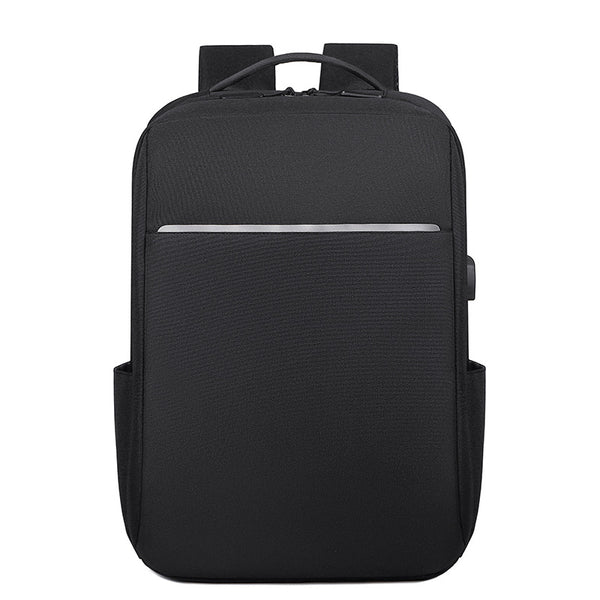 Foreign trade notebook backpack men's high-end 16-inch simple computer bag backpack business schoolbag male college student