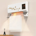 Ready-to-ship 110v high-velocity wall-mounted remote control space heater - portable, dual-mode (cool & heat), rapid heating for home use