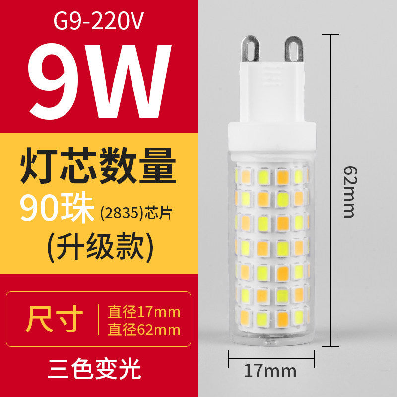 Led g4 bulb - super bright pin-in-pin led light source - small light bulb g9 crystal lamp corn bulb 220v