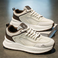 2025 men's new spring breathable hollow-out mesh casual shoes - versatile, height-increasing, running & athletic trendy sneakers for teens