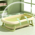 Baby temperature-sensitive bathtub, foldable baby bathtub, newborn infant bath bucket, toddler sit-up bathtub