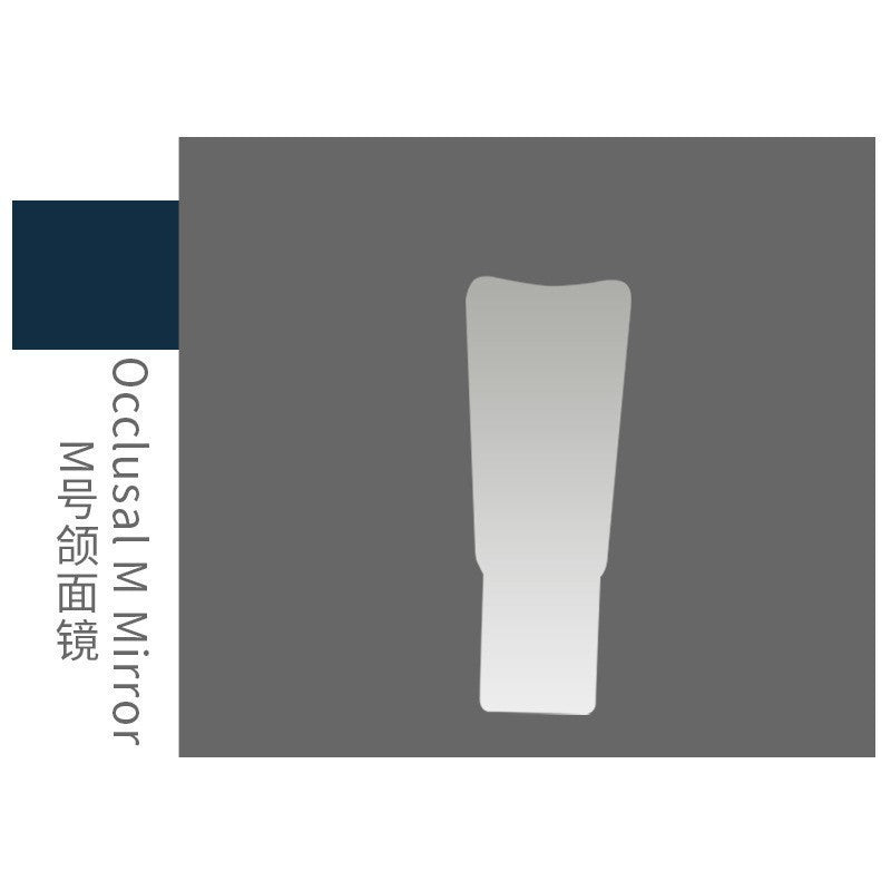 Dental camera reflector with lamp Anti-fog mirror Stainless steel reflector Oral mirror Photography Endoscope camera plate