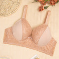 lace thin large breasts appear small push-up bra fat mm push-up anti-sagging plus sizeintimates bra
