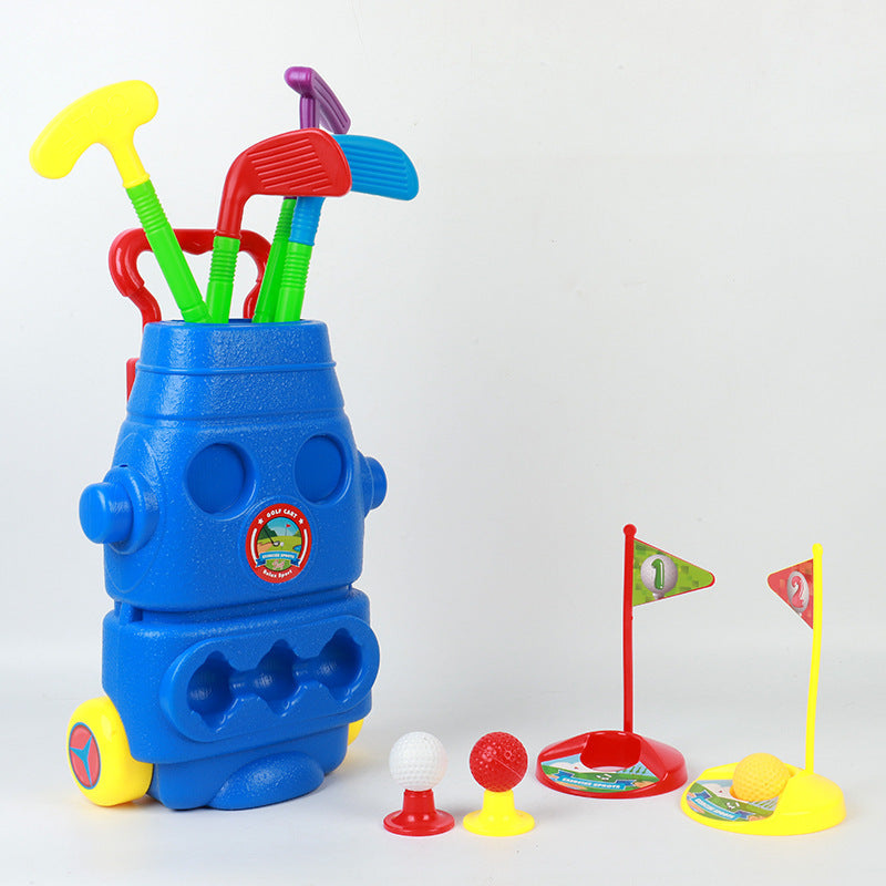 children's golf toy set - interactive games for kindergarten, outdoor sports & ball games for boys