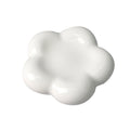 Ins chubby creative pure color ceramic flower plate desktop photo props popular style jewelry plate storage plate