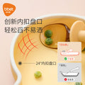 Baby feeding plate - suction cup, all-in-one silicone divided plate for infants - encourages independent eating - customizable