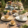Vintage irregular high-end bowls, plates, and dishes - restaurant, hotel, and home tableware - unique dinnerware for serving dishes, desserts, rice bowls, and plating