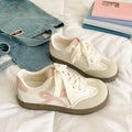 Sweet korean style white sneakers for women, 2026 spring/summer new arrivals, versatile niche design, lightweight student trend, german army trainers