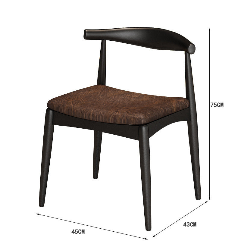 American industrial style dining table and chair combination commercial bar hot pot restaurant restaurant booth tavern clear bar solid wood dining table and chairs