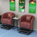 Self-service billiard room rest area viewing chair table tennis hall special viewing sofa classy billiard club casual